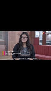 Anushree Das started her journey at Amdocs as a fresh graduate, stepping into a workplace that made her feel at home from day one. With the right guidance and a welcoming team, she found her rhythm effortlessly. Beyond her role as a Functional Test Engineer, she thrives on creativity, and Amdocs gives her the space to do both, pursuing her passion for content creation while excelling at work. A culture that values balance ensures she stays energized, inspired, and ready to take on new challenges