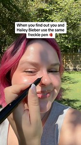 Strawberry girl summer freckles forever thanks to the @therudiberry freckle pen 🖊️ #frecklepens #frecklepen #haileybieber #fakefreckles #freckles #rudiberryfrecklepen #freckletutorial #makeuphacks | Hydrationceo