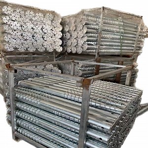 [Hot Item] Hot DIP Galvanized Ground Screw Earth Screws