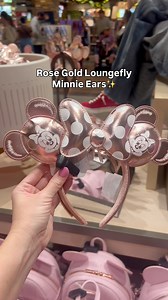 7.8K views · 57 reactions | Rose Gold Loungefly Minnie Ears. Located at various shops across Walt Disney World. #disney #disneyworld #disneystyle #disneyparks #disneyorlando | Pixiedustedfun | Facebook