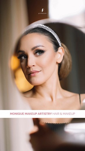 Monique Make-up Artistry - Monique is a leading bridal and event hair and makeup artist in Cape Town, known for her impeccable skills and dedication. With a passion for perfection, she has earned acclaim both locally and internationally. Monique's commitment to providing luxurious experiences and personalized care ensures that every bride feels special on her big day. Whether in Cape Town or abroad, Monique's positivity and expertise make her a top choice for brides seeking flawless makeup and h