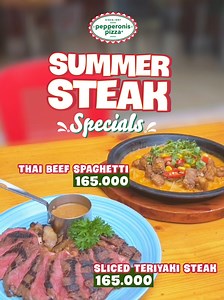 29 reactions |  SUMMER STEAK SPECIAL 數 Thèm Steak? Ghé Pepperonis...