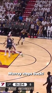 The Blue Arrow hits the 🎯 #NBAFinals | NBA