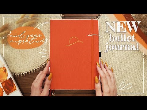 Starting a *NEW* Bullet Journal! || Mid Year BuJo Set Up