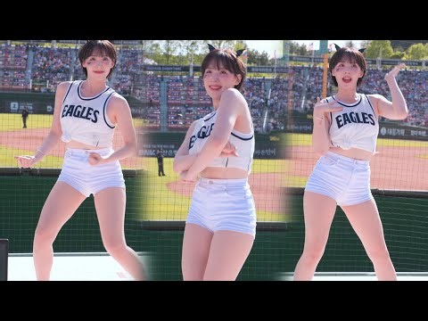 Hanwha Eagles Ha Ji-won Cheerleader Performance bang bang 260419 4k