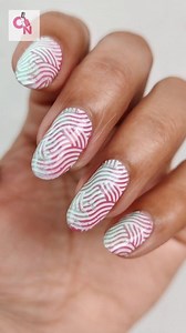 1.9K views · 22 reactions | Day 15 of Cute Spring Nail Art Tutorials series Today I made this marble swirl nail art. Do you like it? #springnailartideas #marblenails #stampingnailart #nailarttutorial #easynailart | Crazy Nailzz - The Nail Art Studio | Facebook