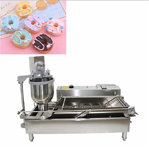 [Hot Item] Direct Factory Automatic Electric Donut Making Maker Machine to Make Donut with 3 Molds for Free