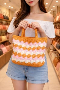 Harlequin Crochet Bag Pattern PDF – Beginner Friendly DIY Large Tote Bag, Handmade Purse, Everyday Use - Etsy Australia
