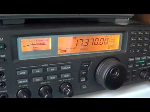 Shortwave scan 17 mhz on icom ic r 8500