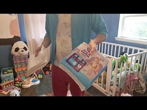 Using baby diapers to increase the capacity of adult diapers, adult diaper hack.