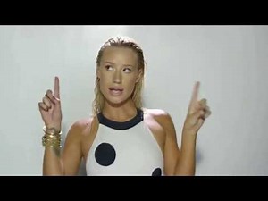 Iggy Azalea in bikini Slow Motion - Big Booty solo scenes HD