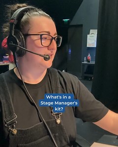 Stage managers rule backstage!  See what Witi's Wāhine stage manager, Ashley Mardon, holds in her kit to prepare her for every occasion. | Auckland Theatre Company | Facebook