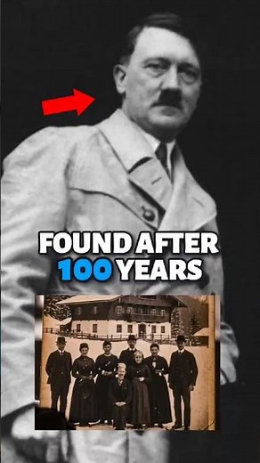 Hitler's Lost Family Photo Found After 100 Years 😯