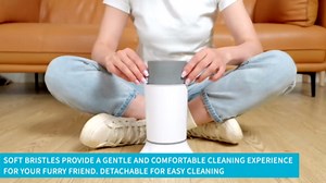 All For Paws Automatic Dog Paw Washer Cup for Small to Medium-Sized Dogs, USB Rechargeable Dog Claw Cleaner