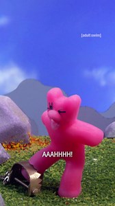 Pure, sweet trauma The #RobotChicken series is streaming on HBO Max across Europe. #adultswimeurope #gummybear