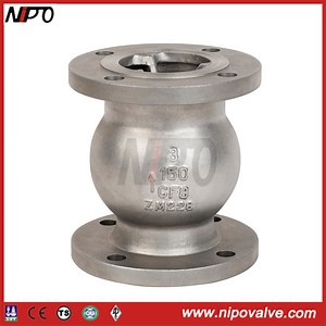 Globe Type Nozzle Check Valve