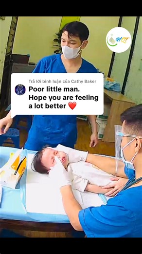 Trả lời @Cathy Baker Con đang khóc nhưng khi biết xong con nín khóc ngay . Kỹ thuật thực hiện bởi nhân viên y tế đã được đào tạo#vỗlongđờmchútrưởng #vỗlongđờmbáctrưởng #phlegmremoval #training #LearnOnTikTok | HQT Health Care System