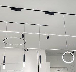 [Hot Item] Connectable DC48V Slim Home Commercial Surface Mounted Magnetic Rail Track LED Linear Light