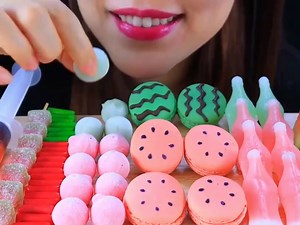 🍓🍒🍓🍓 Asmr eating sweets and dessert candies gummies macarons edible wax candy and edible syringe jello shots Best mukbang eating show #mgfoodsandadventure #mukbang #tastyfood #foodporn #foodlover #thailand #asmr #asmrsounds #asmrcommunity #asmreating #asmrvideo #food #foodie #foodies #koreanfood #koreanfoodlover #asmrfood #mukbangasmr #mukbangers #mukbangshow #asmrmukbang #foodasmr #koreamukbang #viral #TopFans #top #viralpost #viralvideo #dessert #sweets #candy #macarons mg foods and advent