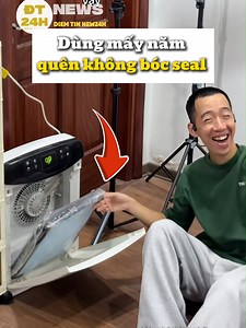 Máy lọc không khí quên tháo bọc nilon: có sao không?