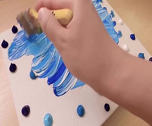 7.4K views · 197 reactions | Paint Fireflies Easy / Acrylic Painting | Art Skills | Facebook