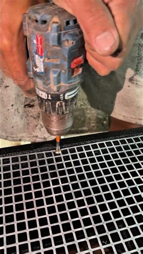 Speaker box grill screwing process #tutorial #woodworking #speakerbox