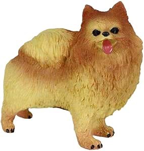 Amazon.com: Ebros Gift Lifelike Adorable Pet Pal Well Groomed Pomeranian Puppy Dog Miniature Figurine Home Decor Pom Pom Spitz Dogs Sculpture : Home & Kitchen