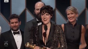 Phoebe Waller-Bridge thanking Obama in her acceptance speech