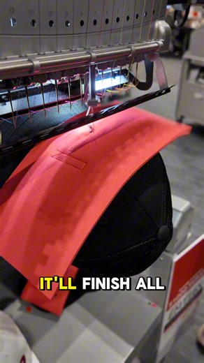 How to make a 3D Puff hat with an embroidery machine #melco #embroidery | Angela Jasmina