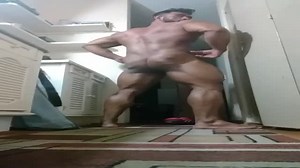 Pro Str8 IFBB Latin BB Charly Rodríguez Naked Back Lat Spread