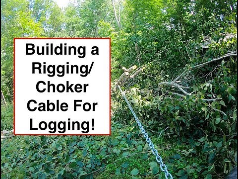 Recycled Monday! Building a Logging Choker/Rigging Cable! EP 64
