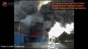 Still think container-built fire training complexes have limitations on size and design complexity? Well, hold my beer and watch this clip. Follow Us FACEBOOK @flashpointequipment INSTAGRAM @flashpointequipment TWITTER @FPequipment WEBSITE www.flashpointequipment.com #flashpointequipment #firedepartment #firedept #bomberos #firestation #firefighter #firefighting #pompier #paramedic #fireservice #emergencyservices #flowpath #firebehavior #FireEducation | Flashpoint Equipment
