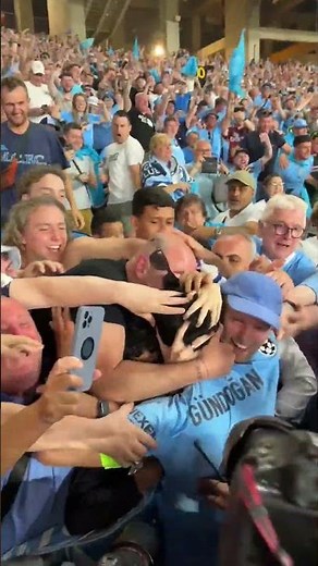 Gundogan wanted that Man City LOVE 💙