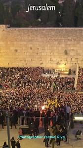 192K views · 14K reactions | Hanukkah celebration at the Western Wall – lighting of the eighth candle, Jerusalem, Israel. | Support Israel by Pictures | Facebook