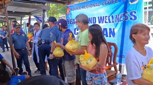 The Police Regional Office-Davao Region's Health and Wellness Caravan offers free medical check-up, nail services and haircut at Freedom Park in Davao City on Monday (July 28, 2025). The event is part of the Police Community Relations Month, according to Acting City Police Director Col. Mannan Muarip. | PNA video by Robinson Niñal Jr. | Philippine News Agency