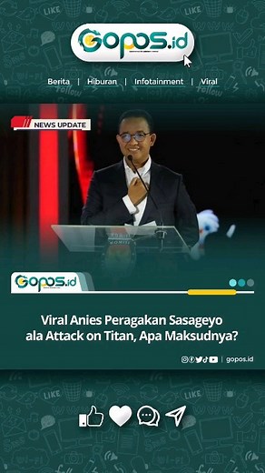 20K views · 96 comments | Makna Anies Baswedan Bergaya 'Shinzou Wo...