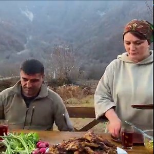 Build a Grill From a Barrel! Wife Astonished by an Unforgettable BBQ | AZERBAIJAN-Recipe