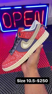 Nike ID Dunk Low N7 Size 10.5 -$250 | Sneakers Incorporated Hoover | Facebook