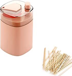Toothpick Holder Dispenser That Automatically Pops up a Toothpick,Simple and Practical Design