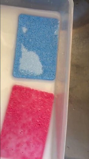 How we make homemade dryer sheets 🧺 #fyp #viral #cleaning #recommended