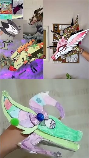 Soldier poet king duet chain!! #dragon #paperdragon #paperdragonpuppet
