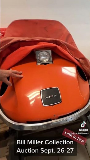 PERFECT 1972 AMF Snowmobile - Up for Auction!