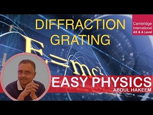 DIFFRACTION GRATING AS PHYSICS