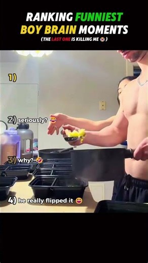 Ranking Funniest Boy Brain Moments 😂👦 | What Was He Thinking?!
