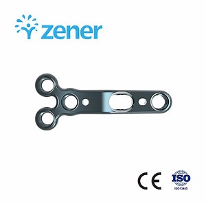 [Hot Item] First Metatarsal Cuneiform Joint Medial Plate, Titanium Alloy, Orthopedic Implant, Trauma, Surgical, Medical Instrument Set, with CE/ISO/FDA, Small Fragment