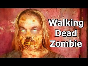 Zombie Makeup Tutorial / Using Techniques from the Show The Walking Dead