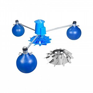 [Hot Item] 1.5kw Fish/Shrimp Pond Stainless Steel Impeller Floating Ball Impeller Aerator Wave Aerator