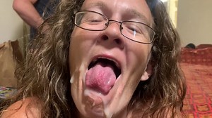 Wife Takes Two Oral Creampies