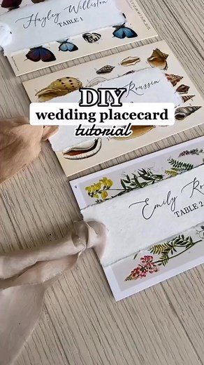 Fun idea for wedding placecards #weddingdiy #placecards #weddingplacecards #escortcards | hayleymariedesigns