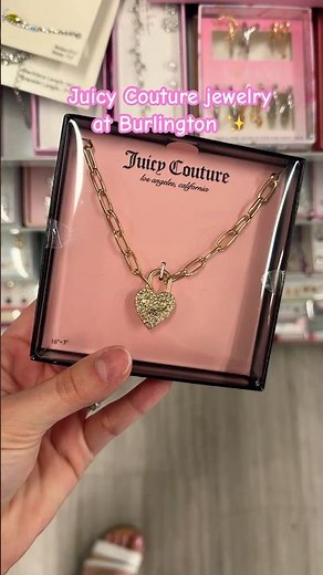 Juicy Couture Jewelry at Burlington ✨ #shorts #juicycouture #burlington #burlingtonfinds #jewelry